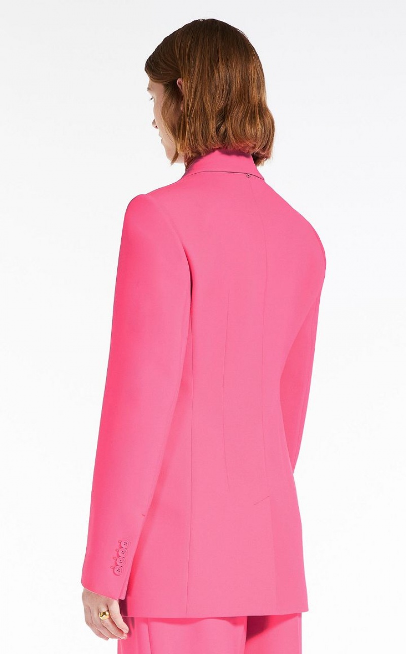 Blazers Max Mara Slim-fit Fucsia | MMR594025