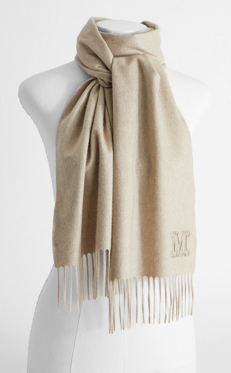 Bufandas Max Mara Cashmere Stole Marrones | MMR594285