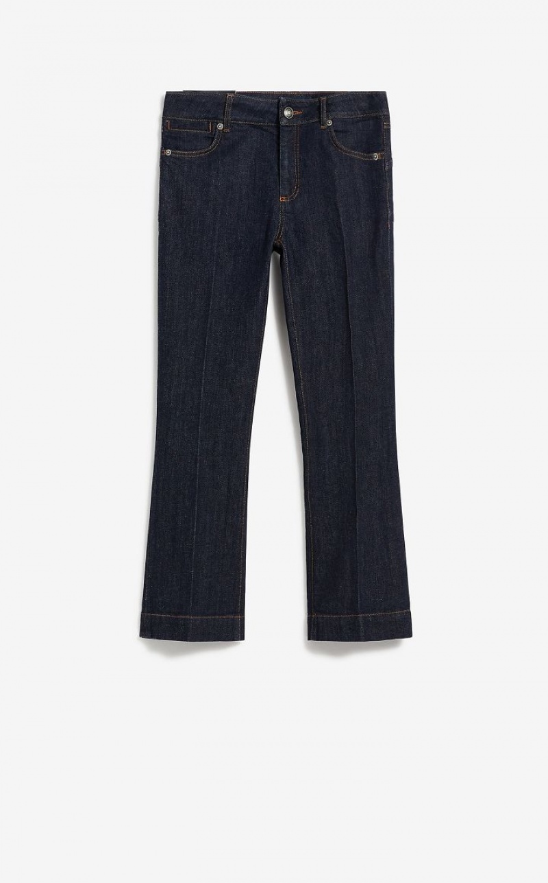 Jeans Max Mara Flared Perfect-fit Azul Marino | MMR593776