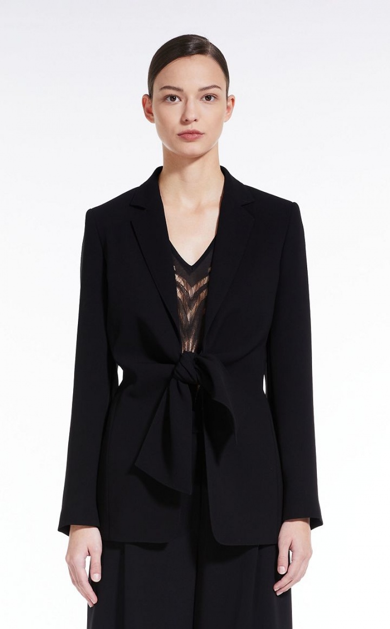 Traje Max Mara Cady With Bow Negras | MMR593492