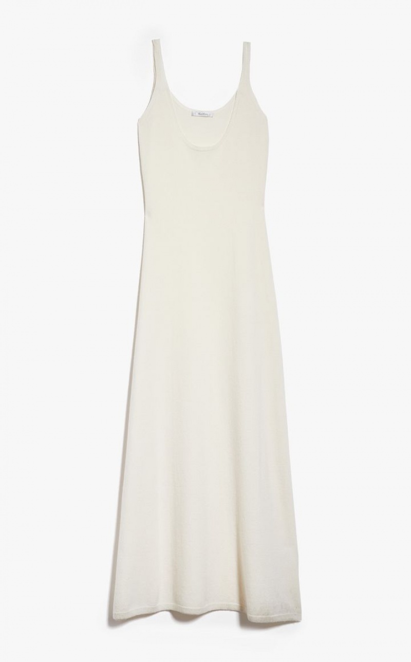 Vestido Max Mara Lana And Cashmere Slip Blancas | MMR593305