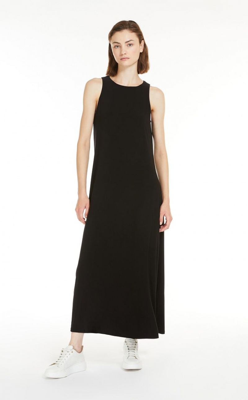 Vestido Max Mara Stretch Jersey A-line Negras | MMR593398